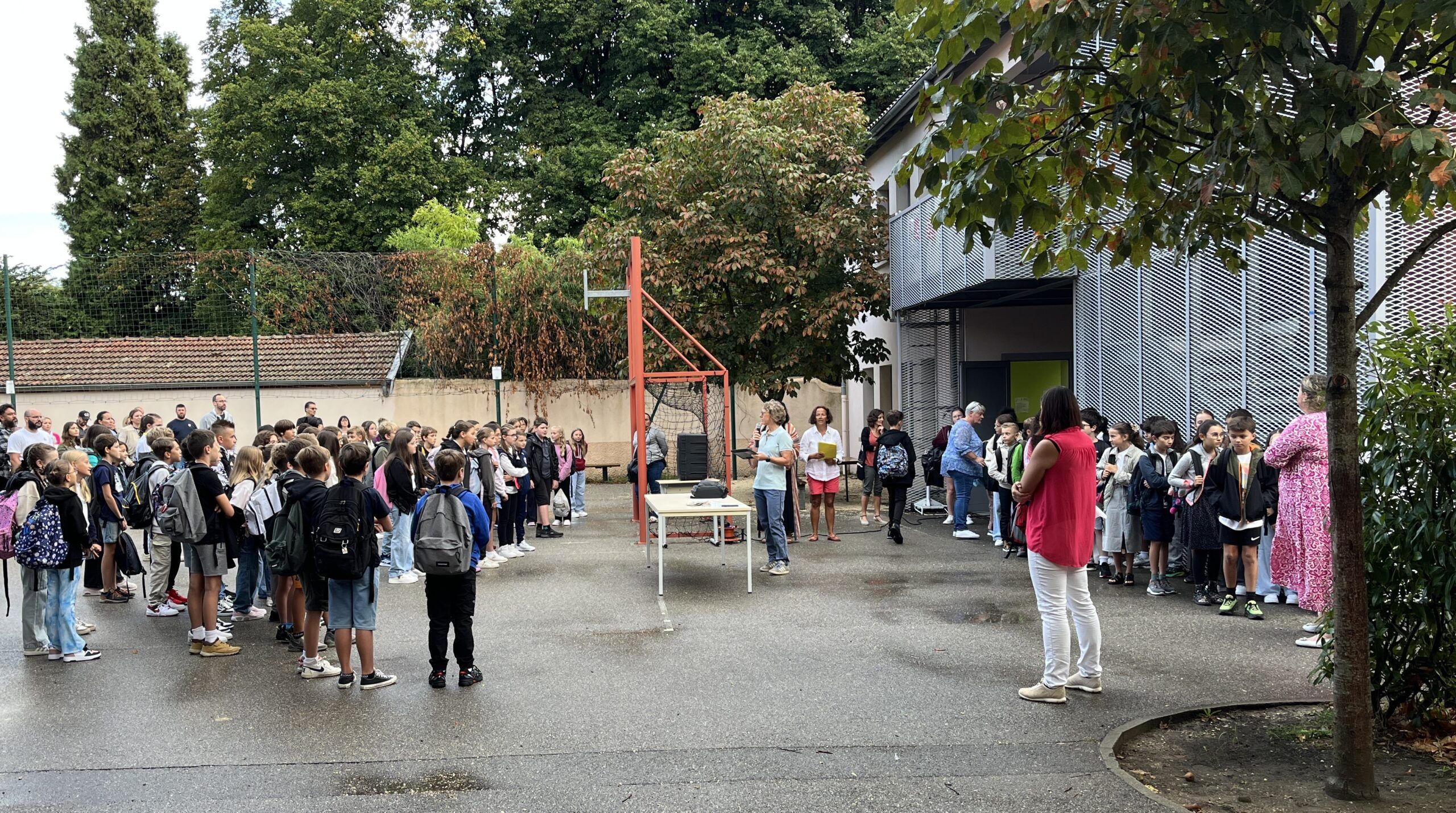 Rentrée des 6èmes 2025 au collège Les Marronniers